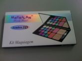 Kit de Maquiagem com Sombra 3D 16 Cores - Macrilan CR 9957