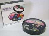 Kit de Maquiagem com Sombra 3D 16 Cores - Macrilan CR 9217